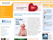 Tablet Screenshot of kunhardt.de